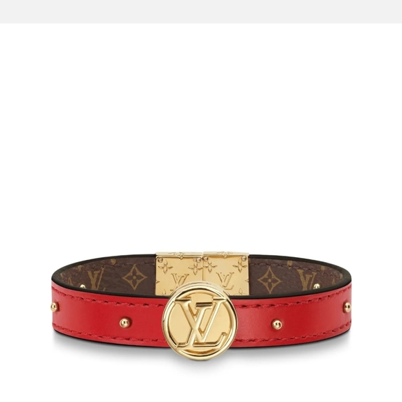REVERSIBLE LOUIS VUITTON BRACELET CLASSIC LV PATTERN ❤🤎❤🤎❤🤎❤ - Picture 3 of 3